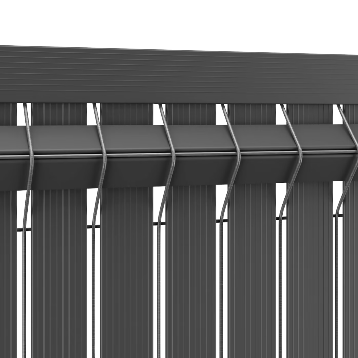 Panel Çit Kaplama – PVC Tel Çit Kaplama – Düz Model